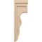 Ekena Millwork 6"W x 12"D x 36"H Thin Highland Rough Cedar Woodgrain TimberThane Corbel, Primed Tan CORUR06X12X36HLDRCPR - alternate 4